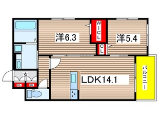 グロワールヒロの物件間取画像